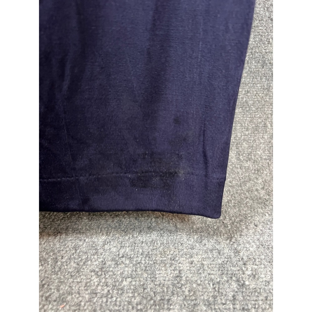 Alex Evenings Womens Navy Blue Glitter Popover Maxi Dress Size 14 Formal Gown - Picture 10 of 10